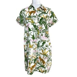 Rachel Zoe 100% Linen Mini Dress